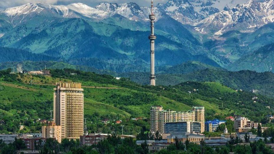 Ferienwohnung Уютная 2 Ком-Я Квартира В Центре Города, Район "Арбата" Almaty Exterior foto